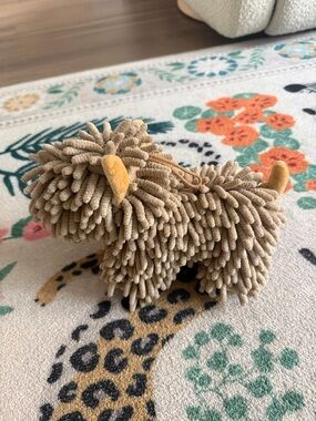 Microfiber shaggy poodle hand towel